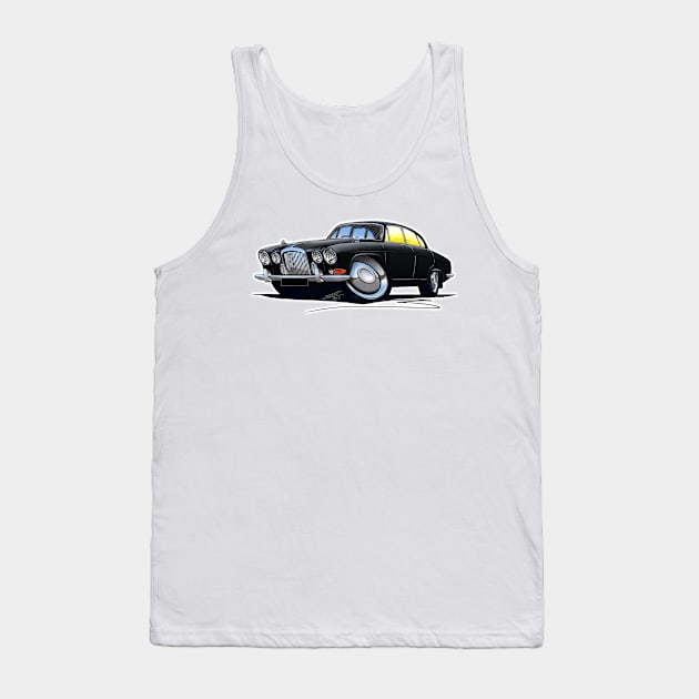 Jaguar MkX Black Tank Top by y30man5